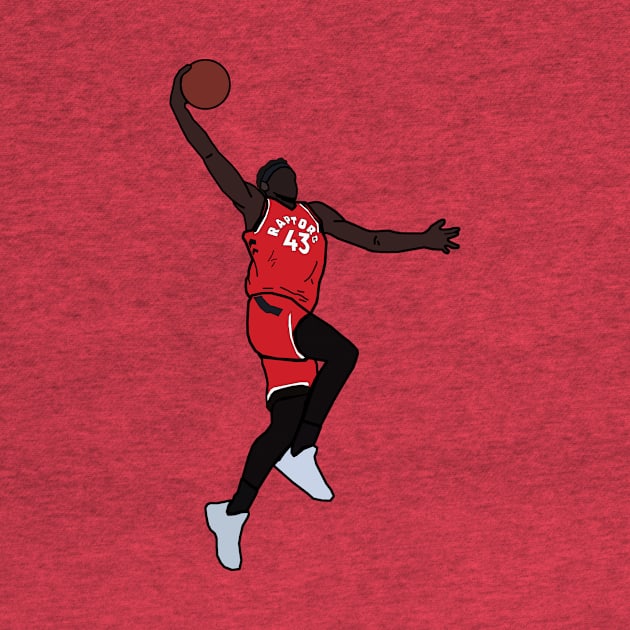 Pascal Siakam Dunk - Toronto Raptors by xavierjfong